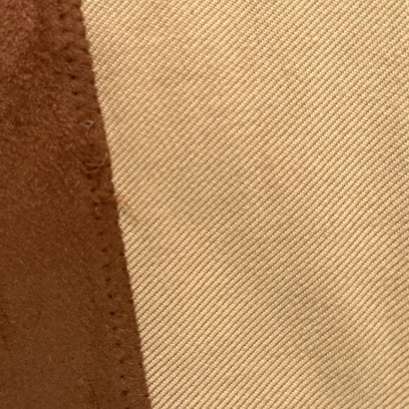 Zara Equestrian Riding Pants Brown Patch Quiet Luxury Preppy Chic Size Medium - Picture 13 of 14